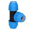 PE Plastic 40mm Tee Connector Water Pipe Fitting Connection Accessories