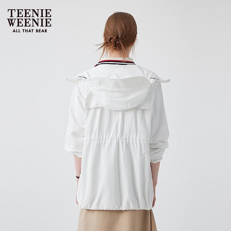Teenie Weenie Women's 2025 Summer Hooded Sun Protection Jacket