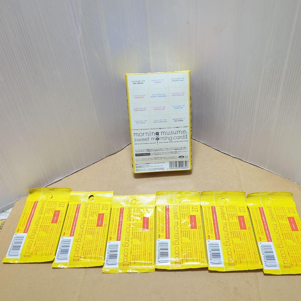 [USED] Morning Musume Sweet Morning Card II 6-pack with Box