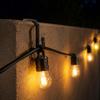 Outdoor String Light Hooks, S Hooks for Hanging Patio Lights, Garden Lights, Lights