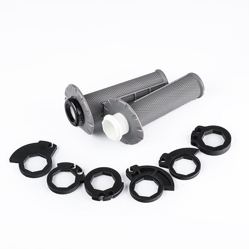 Universal Off-Road Motorcycle Handlebar Grips with Self-Locking Anti-Slip Sleeves G2