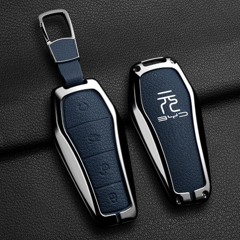 BYD Yuan Plus Key Case Champion Edition: Full Coverage Metal Shell for Men and Women
