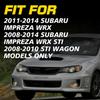 Front Left & Right Bumper Bracket Set Fits For Subaru Impreza Wrx 2008-2014 Sti