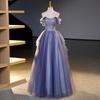 Evening Dress Light Luxury Niche Shoulder On the Run Princess Tutu Skirt Girl Birthday Bar Mitzvah Banquet