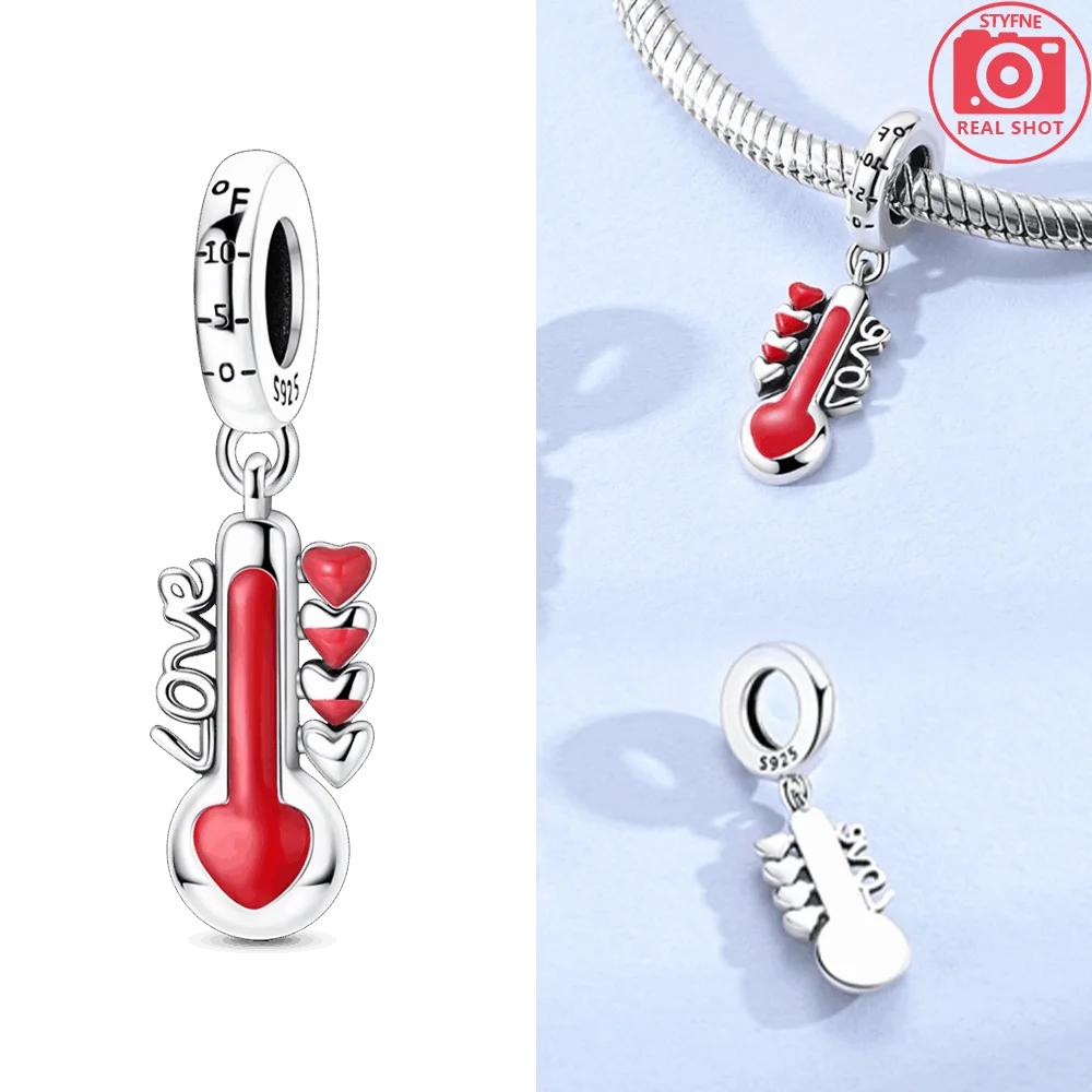 Authentic copper Colored Zircon Stone Hot Air Balloon Pendant Volleyball Slippers Bead Charms Compatible With Bracelets Diy Jewellery Gift Making