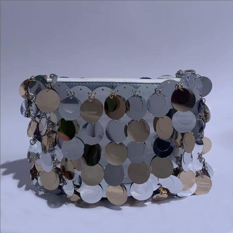A High-end Clutch Bag for Women, A Chain Single-shoulder Crossbody Bag, A Sequined Handbag