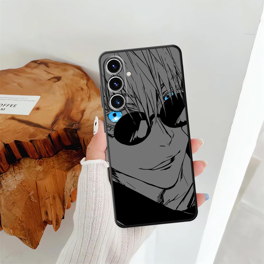 Anime Back Phone Cover Case for Samsung Galaxy A35 A41 A16 A21s A54 A71 A72 A73 A22 A23 A14 A15 A33 A34 A51 A52 A24 A31 A12 A13