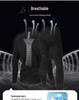 Niukeli Men's Thermal Cycling Suit: Autumn/Winter Fleece Long Sleeve Top & Reflective Pants