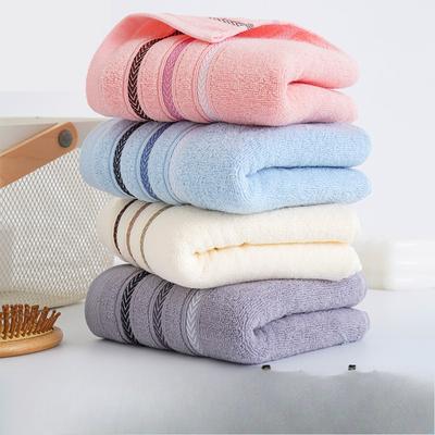 Full Cotton Absorbent Soft Bathing Household Towel Pure Cotton Face Wash Adult Thick Embroidery