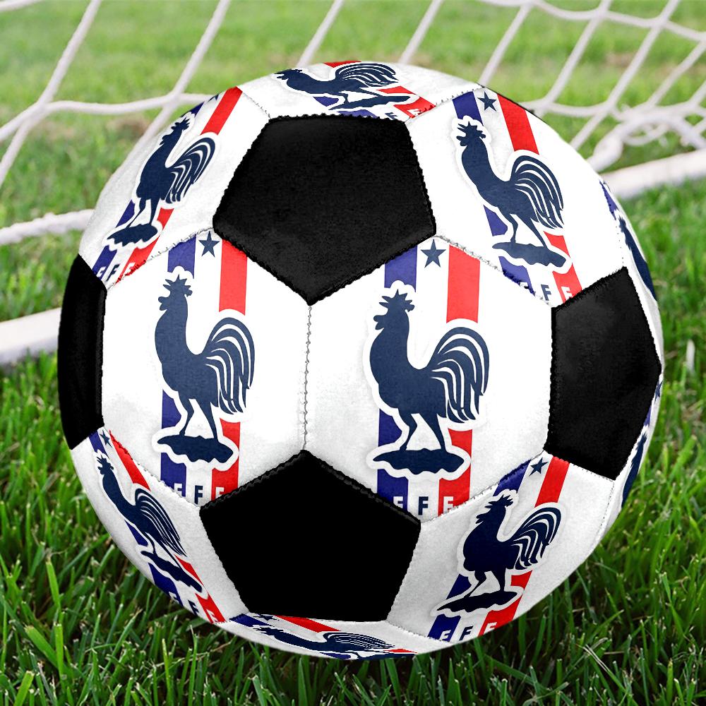 FFF Theme Size 5 Soccer Ball, Suitable for Both Indoor and Outdoor Matches, a Gift Suitable for Everyone.