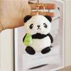 Adorable Cartoon Panda Plush Keychain Soft Stuffed Animal Souvenir Gift