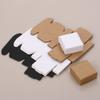 10PCS Gift Small Bottom Handmade Box Kraft Paper Pack Wrapping Square