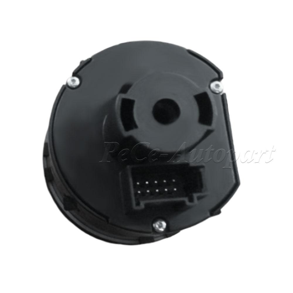 For Golf MK5 MK6 Passat B6 B7 CC Touran Caddy Tiguan Chrome Headlight Switch 5ND941431B add Auto function