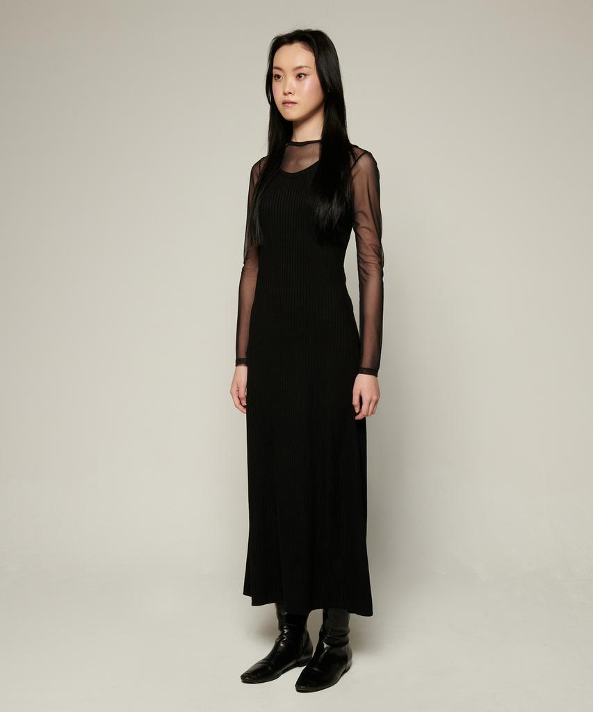 BOWLLOON Mesh T-Shirt (Black)