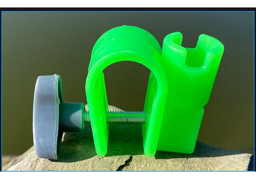 Aluminum Alloy Fishing Chair Accessories: Rod Holder, Fish Keeper, and Bait Tray Holder