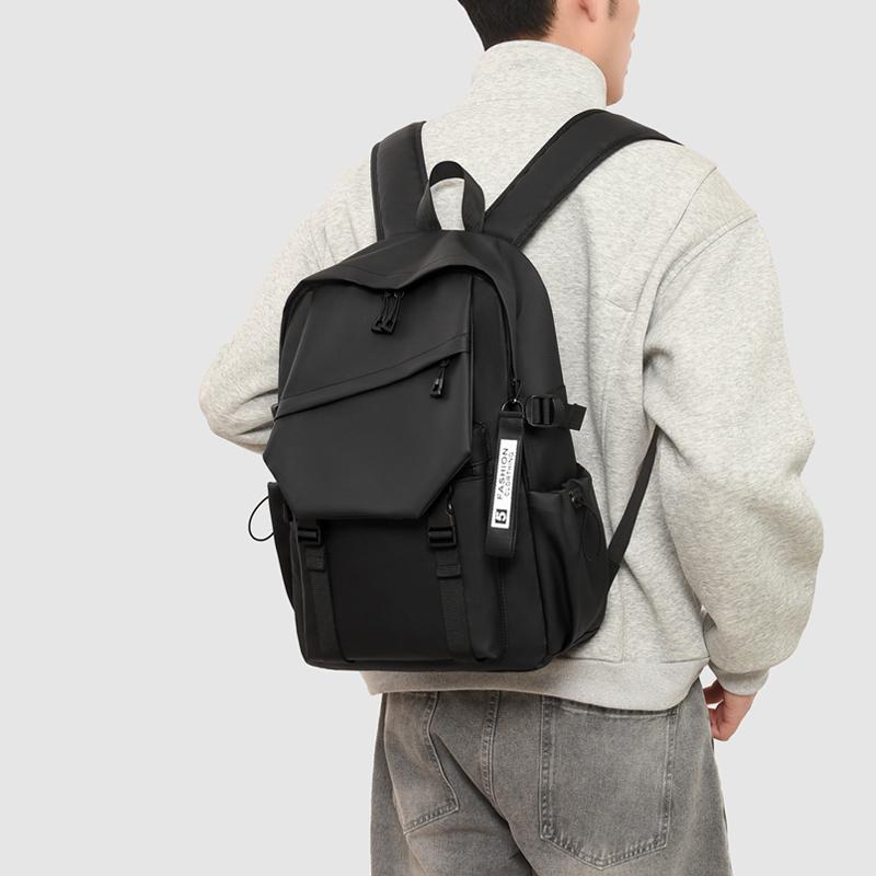 Newest Backpack with USB Men's Fashion Backpack Men's Business Computer Bag Large Capacity Travel Bag College Schoolbag