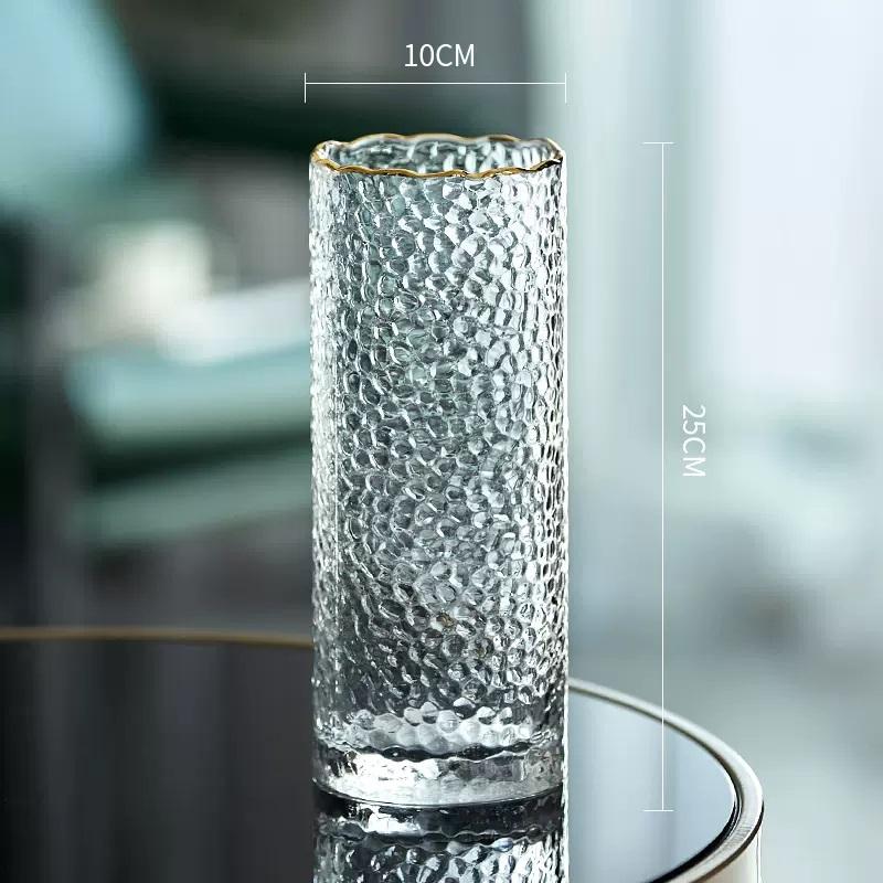 

Ваза Стеклянная ваза Украшение дома Украшения Цветочная композиция Ваза для цветов S