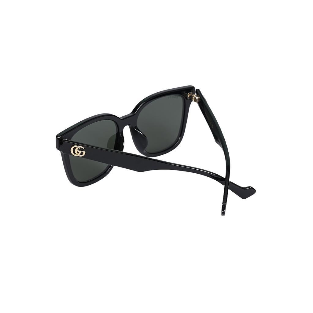 GUCCI Classic Double G Fashion Vintage Narrow Frame UV Protection Plate Frame Square Sunglasses Unisex Couple Style
