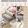 Folding Drawer Organizer Clothes Box T-shirt Jeans Leggings Closet Storage Box