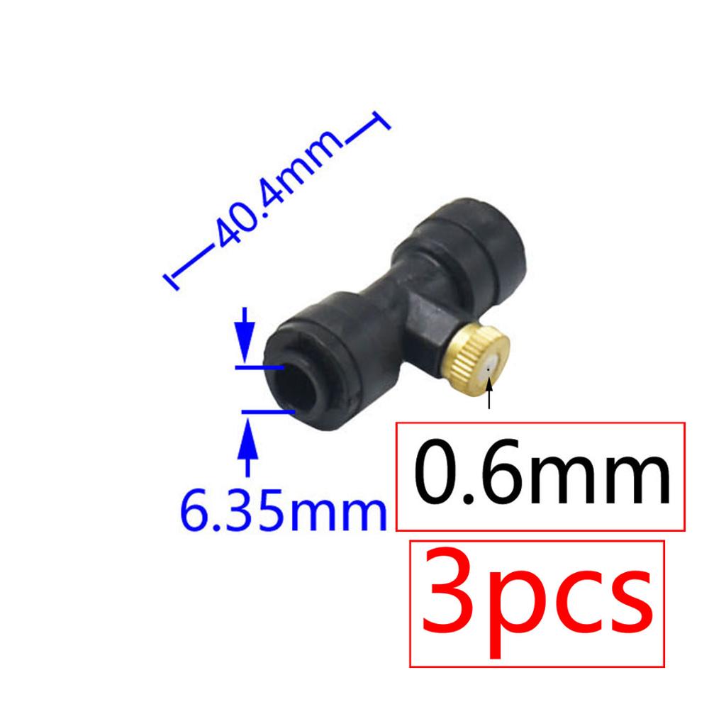 Garden Water Spray Nozzle 0.2/0.3/0.4/0.5/0.6mm Misting Spray System Nebulizer For Flowers Plant Humidifi Cation