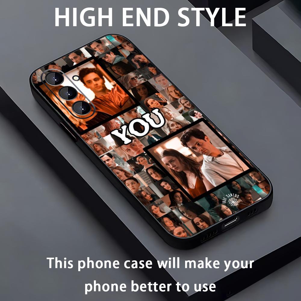 

you tv series joe love quinn Phone Case For Samsung Galaxy A56 A16 A36 A26 A06 A55 A54 A15 A35 A25 Soft Black Samsung A05