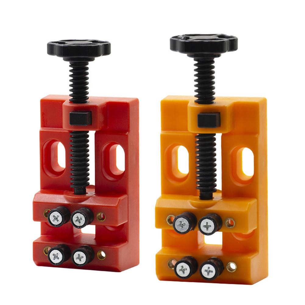 Walnut Watch Carving Bench Clamp Multiple Holes Parallel Sculpture Craft Jewelry Fixing Plier Manual Tool Accessory