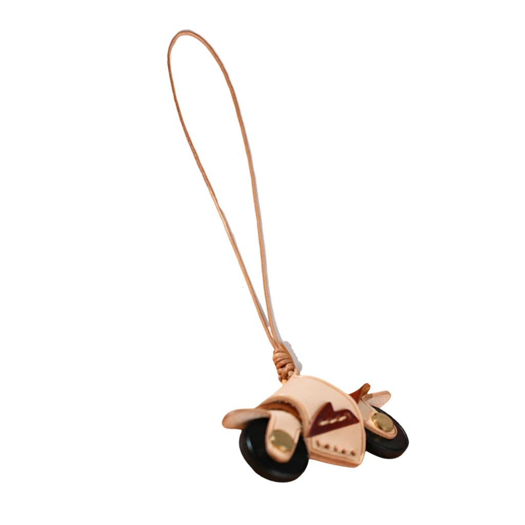 Cute Mini Motorcycle Keychain Accessory Bag Decoration for Bags and Backpacks with Personalized Design Options