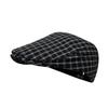 Korean Style Plaid Berets Forward Cap Painter Hat Retro Newsboy Caps  Student