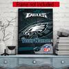 Philadelphia Eagles Customize Your Name Diamond Painting Round Diamond Rhinestones Mosaic Diamond Embroidery Wall Paintings Rhinestones Gift Frameless