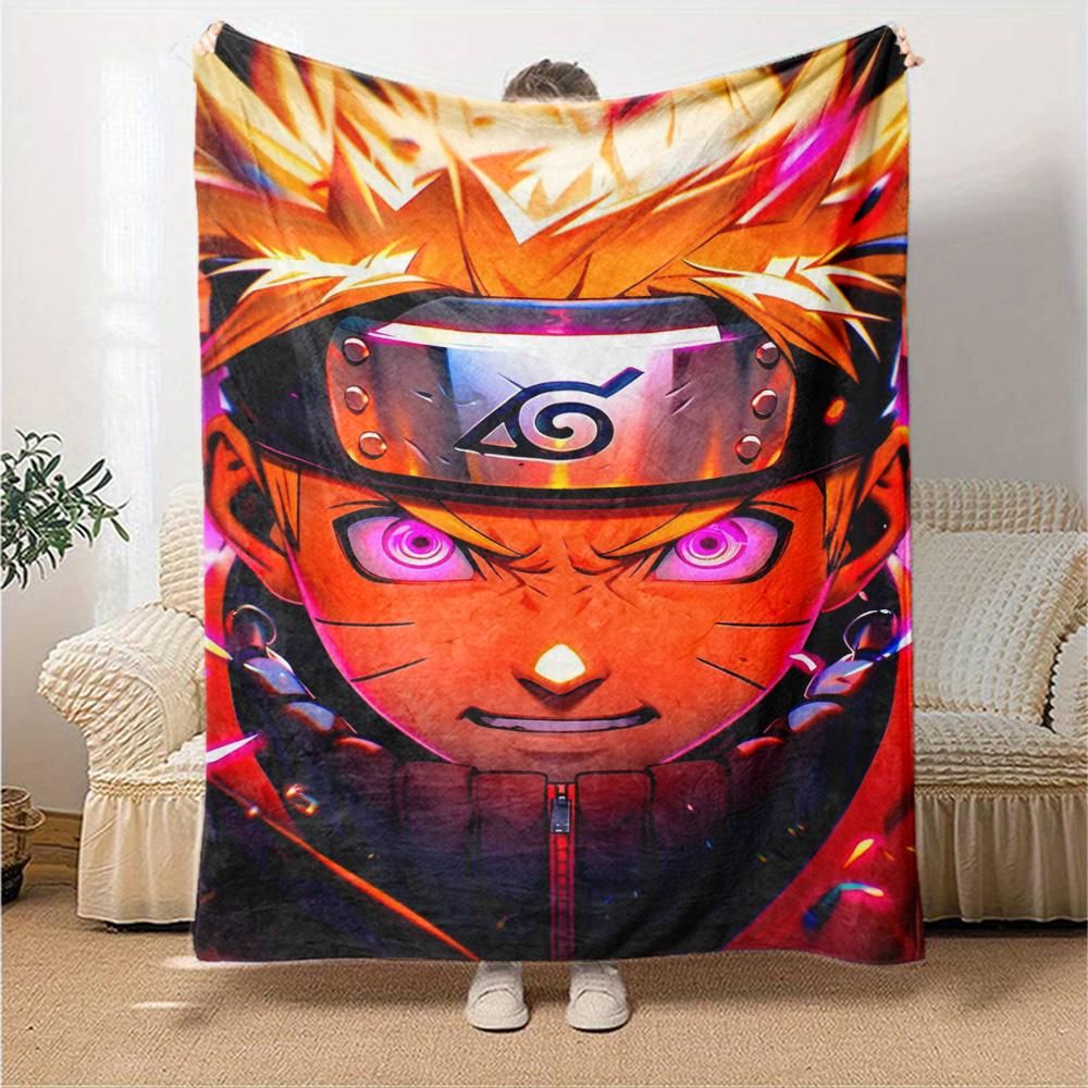 Naruto Blanket Durable Comfort Great for Sofa Livingroom Picnics for All Occasions Warmthful Decor Birthday Christmas Gift Blanket