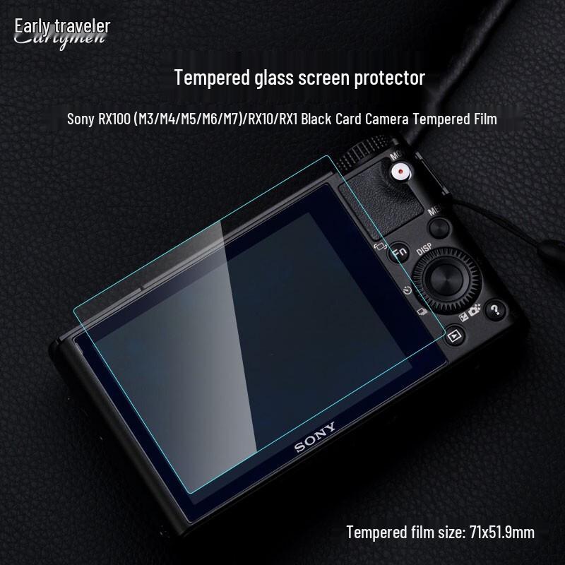 Tempered Glass Screen Protector for Sony RX100 Series