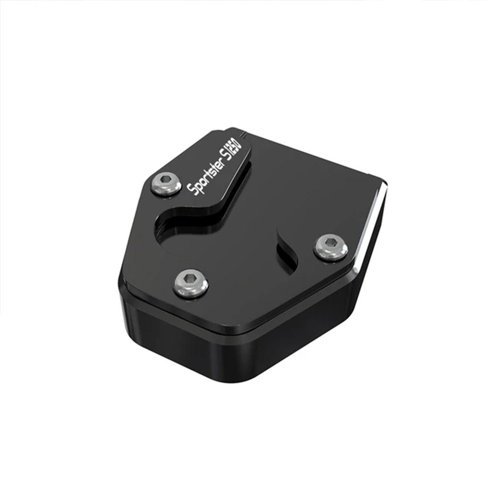 Motor For Sportster S RH1250 1250S Motorcycle Foot Side Stand Enlarger Plate Kickstand Enlarge Extension 2024