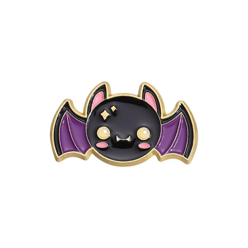 Bat Whimsical Cat Design Alloy Brooch For Trendy Accessories Personalization And