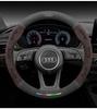 Potah volantu pro Audi ABT A1 A2 A3 A4 A5 A6 A7 A8 Q2 Q3 Q4 Q5 Q7 Q8 TT RS3 RS4 RS5 RS6 RS7 S3 S4 S5 S6 S7 S8 S line