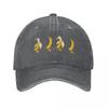 Fashion Funny Banana Duck Meme Baseball Cap Men Women Distressed Washed Snapback Hat Outdoor Summer Adjustable Caps Hat