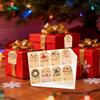 Kraft Paper Christmas Sticker Label Self-adhesive Santa Claus Label Gift Label Sticker For Envelopes Cards Party Favor