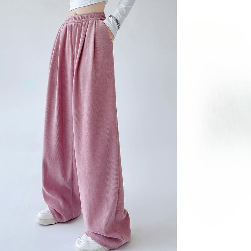 Damen Weitbeinige Hosen Im Herbst und Winter Neuer Stil Lässiger Stil Locker Yamamoto-Hosen Schlank und Drapierend Gerades Bein Lässige Hosen