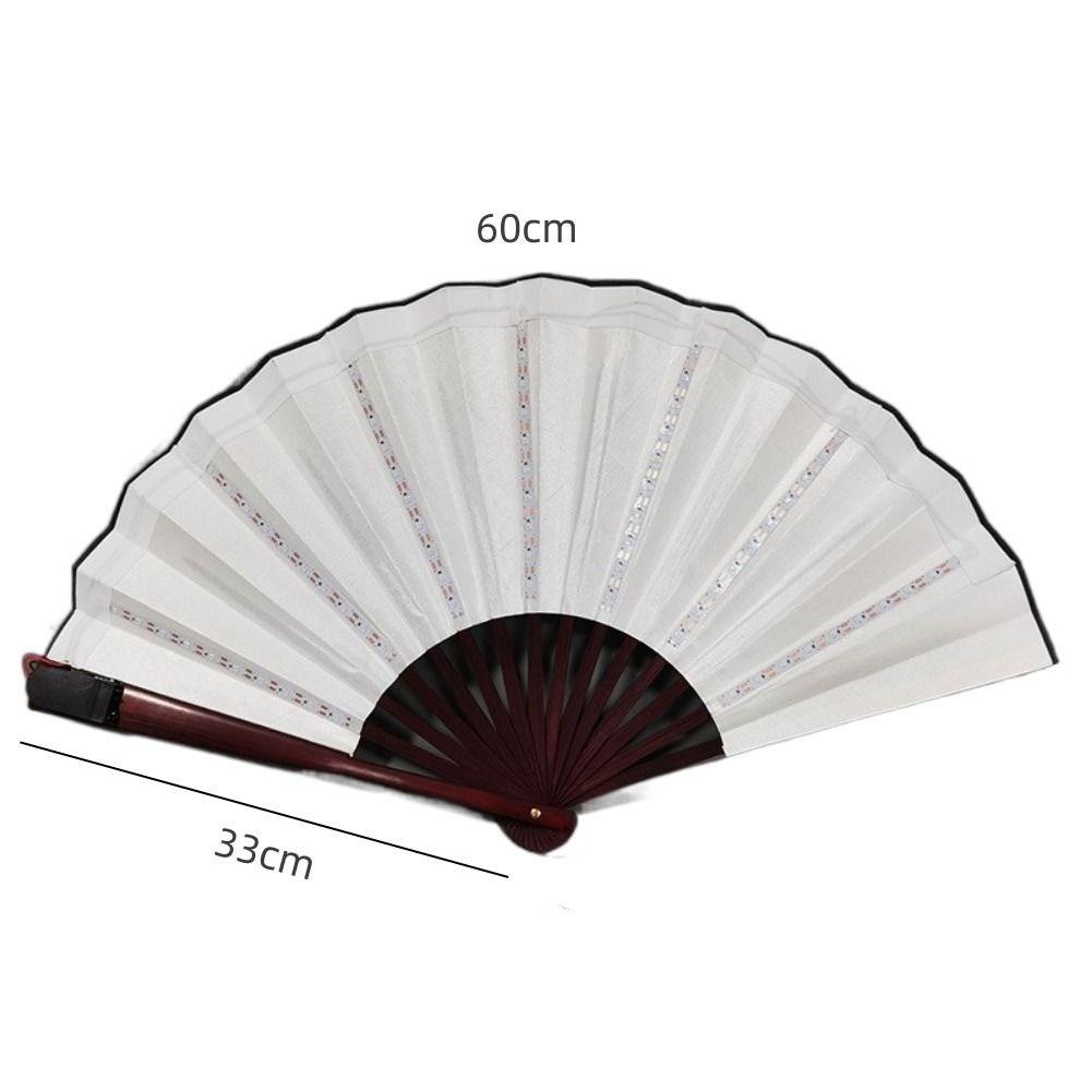Colorful Hand Led Fans Folding Play Fan Party Decoration Dancing Light Fan