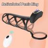 Vibrating Cock Ring Penis Extender Sleeve Male Penis Vibrator Delay Ejaculation Wireless Control Adult  Sex Toys for Men Couples