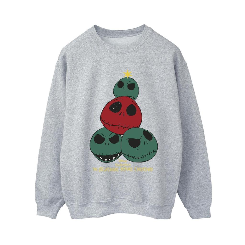 The Nightmare Before Christmas Womens/Ladies Christmas Tree Sweatshirt