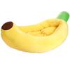 Pet Banana Bed: Year-Round Cool & Warm Mat for Cats and Dogs