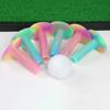 54/65/70MM Buntes Gummi-Golf-Tee T-Form Driving Range Indoor Outdoor Golf-Übungsballhalter Golf-Trainingshilfe Golf-Zubehör Golfer-Geschenke