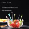 Disposable Plastic Fruit & Cake Forks