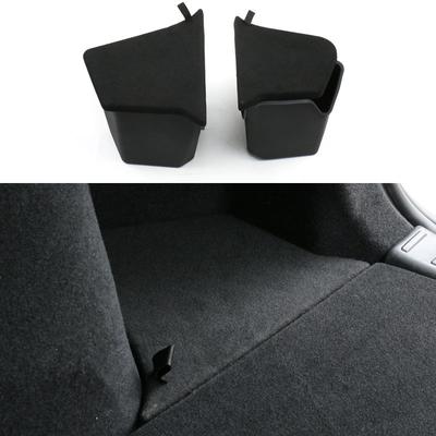 For Tesla Model Y 2026 Juniper Left and Right Rear Trunk Storage Box with Lid Partition Organizer Tail Boot Decor Accessory