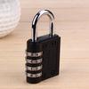Zinc Alloy Password Lock Multifunctional 4 Dial Digit Gate Lock Waterproof Password Code Lock Anti-theft for Travelling Bag