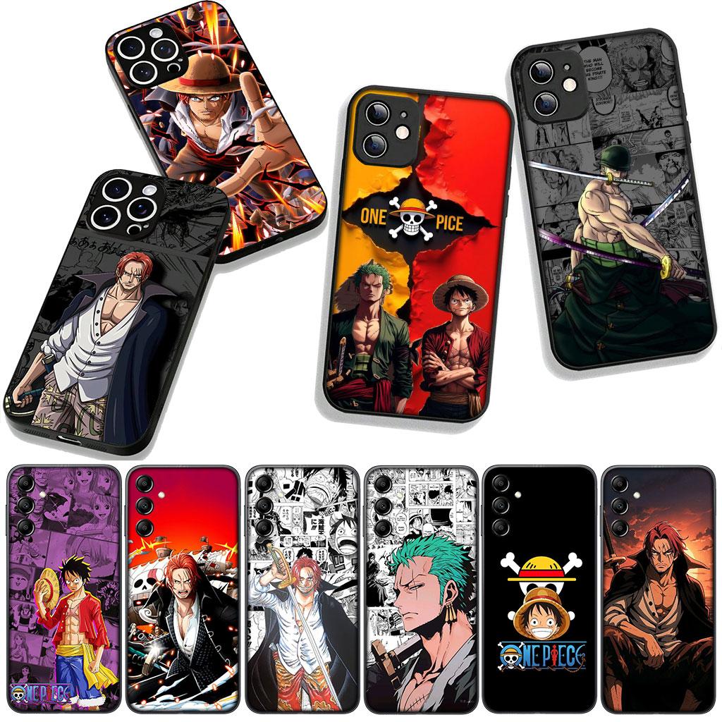 Shanks Luffy Zoro One Pieces Phone Cover for Apple iPhone 17 16 11 Pro XS Max XR 6 7 8 Plus 16E SE 2020 Air 5 SE2 Case