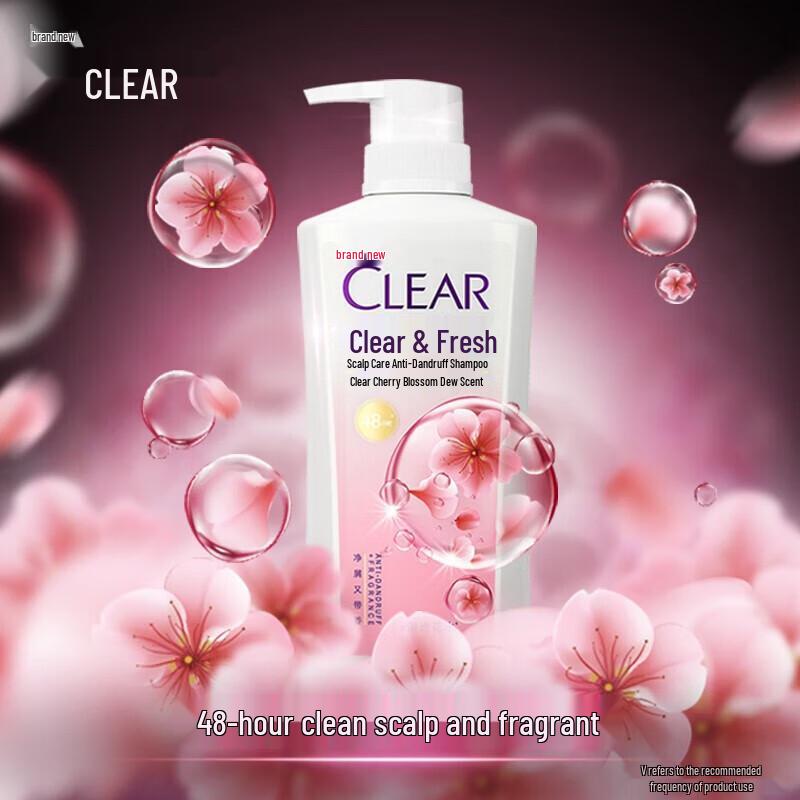 Clear Anti-Dandruff Scalp Care Shampoo - Cherry Blossom (2 x 1000g)