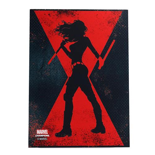 Gamegenic Marvel Champions Art Sleeves (Black Widow)