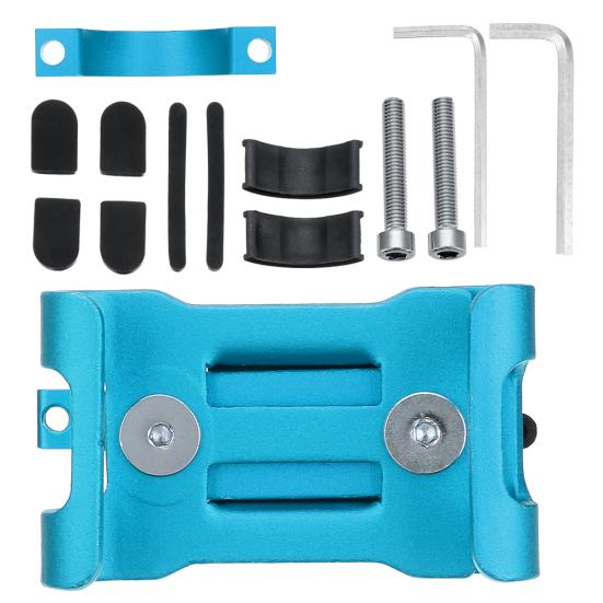 Supporto Universale in Alluminio Antiscivolo per Manubrio Moto Bicicletta Bici Porta Telefono