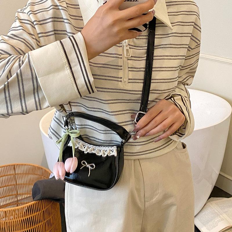 Cute and Sweet Temperament Summer Fresh Small Square Bag New Fashion Mini Shoulder Messenger Bag